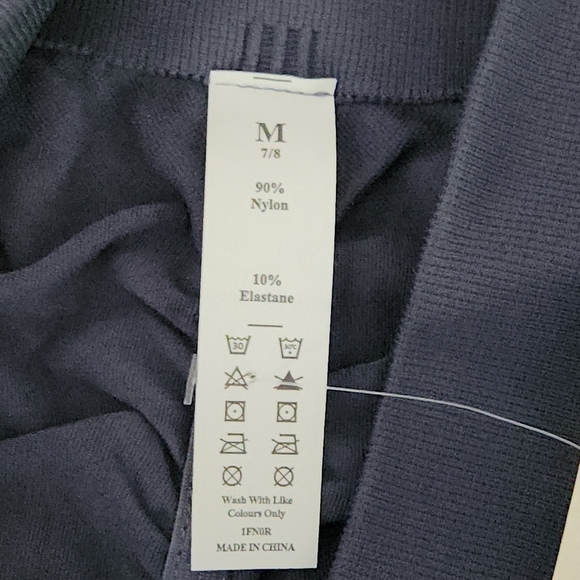 HALARA Seamless Flow High Waisted Ruched Plain Leggings indigo Medium - Picture 7 of 13